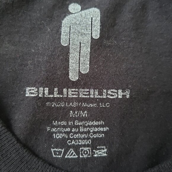 Billie Eilish I Yearn For Agony Neon Green Official Band Merch Concert Tee - Picture 7 of 8